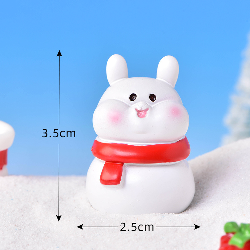 4-Bonhomme de neige lapin