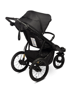 Poussette de luxe pour bébé à 3 roues, poussettes pour bébé et nourrisson, utilisation <span class=keywords><strong>en</strong></span> <span class=keywords><strong>voyage</strong></span>, avec grandes roues, système de freinage double, tricycle, poussette - Product Image 5