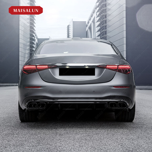 W223ปรับแต่ง <span class=keywords><strong>S63</strong></span>ชุดบอดี้บทสนทนาสำหรับ <span class=keywords><strong>Mercedes</strong></span> S-Class W223 <span class=keywords><strong>2022</strong></span> + รถยนต์ดัดแปลงชุดภายนอกสไตล์ <span class=keywords><strong>S63</strong></span> - Product Image 3
