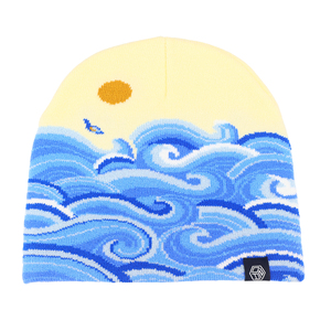 Tcap China High Quality Winter Beanies With Custom Logo Jacquard Beanie <b>Cap</b> - Product Image 1