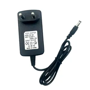 Disesuaikan EU AU US UK Plug dinding DC 12V2A Power Adapter untuk Led Strip Cctv Ip kamera Tv Set kotak