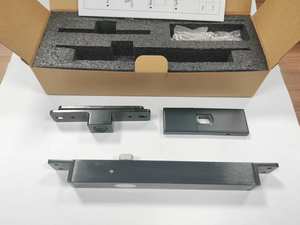 Скрытая гидравлическая пружинная шарнирная петля двойного действия мягкое закрытие для бескаркасных дверей | TDZM - Product Image 5