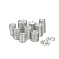 Boîte en aluminium pour boissons gazeuses, couvercle amovible pour bouteille, couvercle en papier pour canette, couvercle à ouverture complète, couvercles à décoller