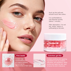 ครีมบำรุงผิวหน้าแบบแคปซูล ลดเลือนริ้วรอย สูตรออร์แกนิค ช่วยเติมความชุ่มชื้น ฟื้นฟูผิวกระจ่างใส  รับผลิตแบรนด์ส่วนตัว - Product Image 5