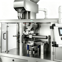 Machine d'emballage automatique horizontale pour sachets préformés, pour dattes séchées et fruits secs mélangés