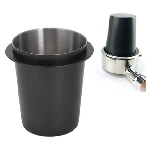 Eco-Friendly Aço Inoxidável Espresso Dosagem Cup com Funil Pó Alimentador Ferramenta para Chá Café para DIY Machine Parts Portafilter - Product Image 6