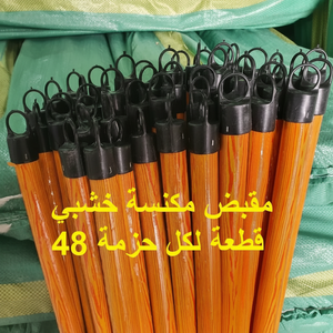 Palo de escoba de madera de 2,2 cm de diámetro con película de PVC recubierta directa de fábrica en Vietnam - Product Image 1