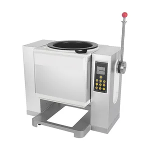 Cooking Stir Fried Rice Cuisine Machine 15L Automatic Cooking Equipment 220-240V New Technology Cooking Equipment