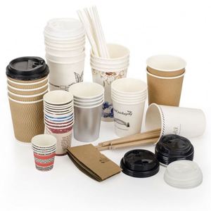 Custom Logo Biodegradable Double <b>Wall</b> & Single <b>Wall</b> Heat Transfer Printed <b>Paper</b> Coffee Cups for Tea & Coffee 4OZ 8OZ 10OZ 12OZ - Product Image 6