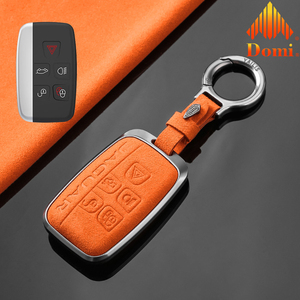 Custodia Protettiva Premium in Lega di Zinco e Pelle per Chiave Auto, Lusso per <span class=keywords><strong>Jaguar</strong></span> <span class=keywords><strong>F</strong></span>-<span class=keywords><strong>Pace</strong></span> XE XF XJ <span class=keywords><strong>F</strong></span>-Type E-<span class=keywords><strong>Pace</strong></span> e Land Rover Evoque - Product Image 1
