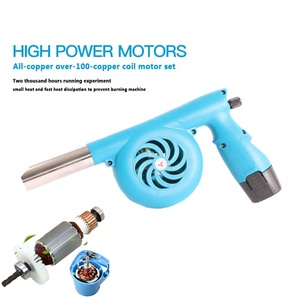 12V DC <strong>Mini</strong> Cordless Battery Rechargeable Portable Fireplace Barbecue BBQ air Blower Fan Outdoor Cooking Fire Pit <strong>Grill</strong> Kamado - Product Image 4