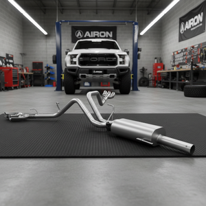 Escape Trasero <span class=keywords><strong>Airon</strong></span> para Ford F-150 Raptor con Válvulas de Vacío, Acero Inoxidable de 1.5mm de Grosor, Alto Flujo, Sonido Profundo y Agresivo, Ajuste Directo - Product Image 1