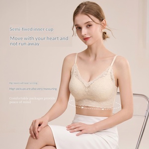 <span class=keywords><strong>Soutien</strong></span>-<span class=keywords><strong>gorge</strong></span> sans armatures en dentelle française, <span class=keywords><strong>d</strong></span>écolleté plongeant, bonnets ronds, lingerie push-up sans couture, <span class=keywords><strong>soutien</strong></span> latéral anti-affaissement, bralette, sous-vêtements pour femmes, vente en gros - Product Image 5