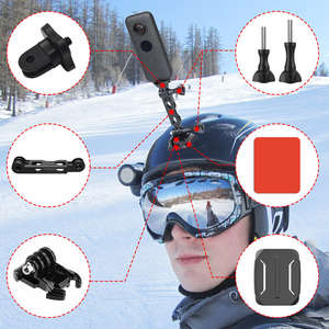 Accesorios para Cámara de Acción, Arnés de Pecho, Kit de Montaje para GoPro Hero 13, Insta360 X6 X5, <span class=keywords><strong>DJI</strong></span> <span class=keywords><strong>Osmo</strong></span> 360, Esquí, Motocicleta, Teléfono, Video - Product Image 5