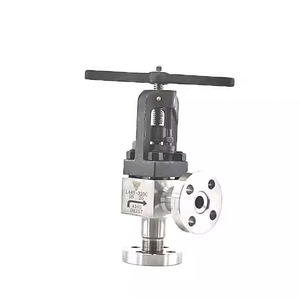 Válvula de Compuerta Angular Hg Shanghai Workers L44Y-320C DN25 con Brida, Alta Presión, para Vapor, Aceite, Agua, Aire, Gas Licuado, Tipo de Corte - Product Image 1