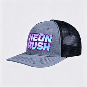 Wholesale Embroidery Custom Logo Trucker Hat Cotton Trucker Hats Mesh Blank Sun Hat Baseball <b>Cap</b> Sports <b>Cap</b> - Product Image 1