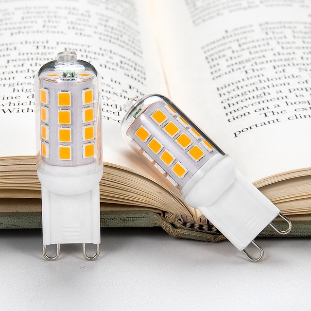 China Supply AC 220V Dimmable LED Bulb Light Warm White G9 Base Lamp High Lumen 3w Replacement Bulbs 6500K for Residential Use