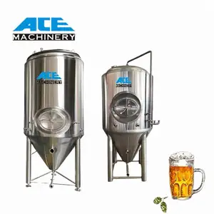 3000L 5000L Fermenters bira 304 bira için Sus fermentasyon ekipmanları uni-tank