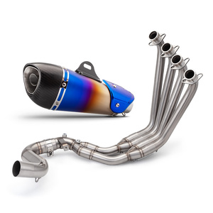 Système d'échappement modifié en acier inoxydable pour moto <span class=keywords><strong>CBR650R</strong></span> <span class=keywords><strong>CBR650F</strong></span> CB650F 2014-2026, collecteur avant 51MM - Product Image 6