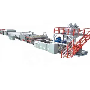 pc hollow sheet extrusion line Hot selling pc hollow sheet extrusion line Sunlight board pc hollow sheet extrusion line