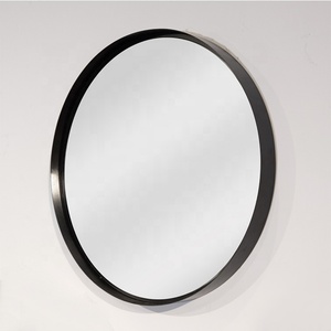 2mm 3mm 4mm 5mm 6mm Hotel Home Bathroom Aluminum <b>Mirror</b> Gold Round Frame Wall Mounted <b>Mirror</b> - Product Image 2