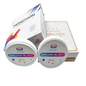 SHT-ML 98x16mm materiale per protesi Ultra traslucido bianco zirconi materiali di consumo dentale fresatrice a disco - Product Image 5