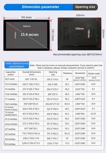 Meetneng I3-8th OPC công nghiệp 27 inch IP65 không thấm nước Màn hình cảm ứng hiển thị <span class=keywords><strong>SSD</strong></span> 24GB DDR4 RAM EU cắm với 1TB <span class=keywords><strong>Ssd</strong></span> + 2TB HDD - Product Image 3
