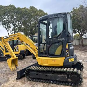 Excavadora de orugas Komatsu PC35 PC35MR PC55 usada de alto rendimiento con cabina de operación en buenas condiciones - Product Image 3