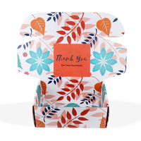 Calendario de Adviento Plegable Personalizado con Purpurina, Caja de Regalo de Cartón Corrugado para Cosméticos, Gran Venta