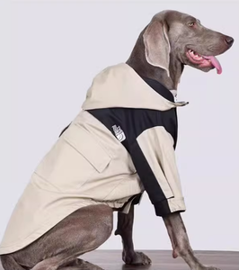 Vêtements pour chien respirants de luxe, grande taille, toutes saisons, coupe-vent fin pour l'extérieur, beige et <span class=keywords><strong>noir</strong></span>, <span class=keywords><strong>Golden</strong></span> Retriever, <span class=keywords><strong>Labrador</strong></span> - Product Image 2