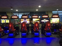 Machine de jeu de course de voiture Arcade Dirty Drive, simulateur de conduite