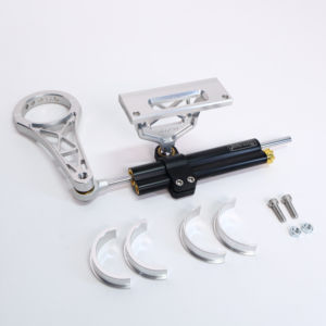 Soportes estabilizadores de amortiguador de dirección de aleación de aluminio CNC HD para Road Glide, para horquilla triple inferior de 49/54/58 mm - Product Image 1