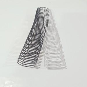 Ganghua 50 mm Fabrik Günstige Gold Light Gold Buch bindung Single <span class=keywords><strong>Loop</strong></span> Spiral Coil Nylon Metalls pule Spiral drähte 4:1 und <span class=keywords><strong>3</strong></span>:1 - Product Image 6