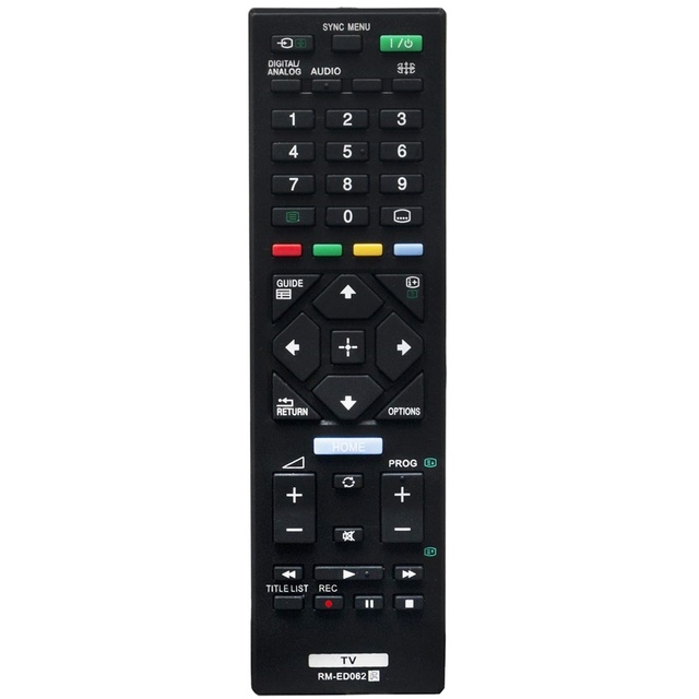 RM-ED062 Replacement Remote Control Compatible with Sony LED HDTV TV KDL-32R430B KDL-40R480B KDL-32R405A KDL-24R405A K