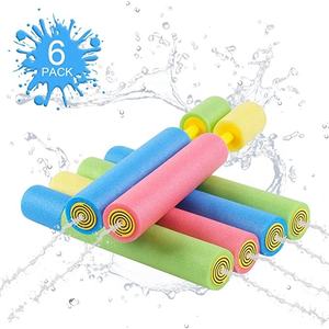 Pistolas de agua para niños Juego de espuma Pistolas de chorro Juguetes para niños Niñas jugando en la piscina/playa - Product Image 1
