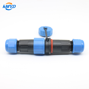 SP12/LD12 IP68 Waterdichte Connector <span class=keywords><strong>2</strong></span>-pins Nylon Messing Soldeerloze Mannelijke Vrouwelijke Circulaire Connector - Product Image 2