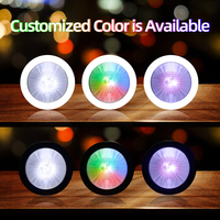 Gewichtsaktivierte 7-Farben-Gradient LED-Untersetzer mit individuellem Logo für Abschlussfeier-Zubehör, leuchtende Getränkeflaschen, AAA-Batterien