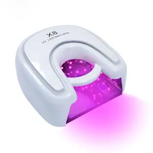 2022 New Arrival Professional us salon sales lamp 48w rechargeable pro cure gel nail kit with uv lamp wireless nail light