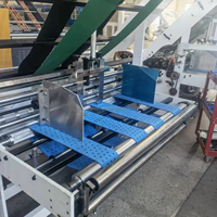 Machine de laminage automatique industrielle ZH GS pour carton ondulé avec alimentation automatique en colle et chargeur pour le collage du carton sur le carton ondulé