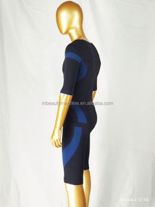 Combinaison d'entraînement EMS Miha Bodytec bleue et noire, nouvelle conception, fournie directement par l'usine, pour stimulation électrique corporelle - Product Image 4