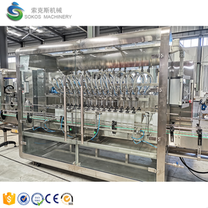 2000BPH มินิสปริงเครื่องบรรจุขวดน้ำชนิดเชิงเส้นหกหัวเครื่องบรรจุของเหลว - Product Image 4