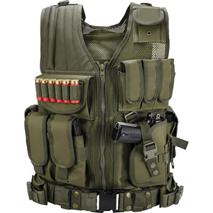 調整可能な戦術戦闘ベストホルスターポーチ付きスタイルギア屋外戦術ベストバッグ - Product Image 3