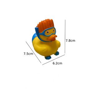 Wholesale 3Inch Children's <b>Bath</b> Yellow Floating Little Water Play and Diving Duck Toys for Kids - Product Image 5