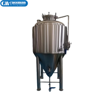 Fournisseur de Jinan Réservoir de décantation à faible coût 150HL Réservoir de service de bière Réservoir de stockage de bière