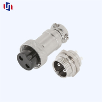 Connecteur de câble GX16 pour microphone, connecteur MIC, connecteur XLR mâle 2 broches 16 mm