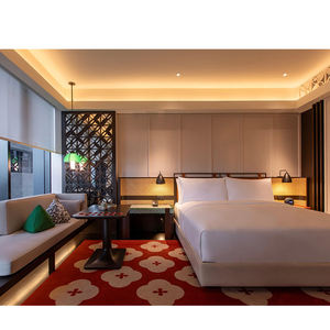 Camas de Hotel Modernas de Madera, Juego Completo, Diseñadas para Habitaciones Estándar de Hotel, Motel, Casa de Huéspedes, Albergue <span class=keywords><strong>Juvenil</strong></span>, Apartamento, Portátiles - Product Image 3