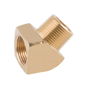 Brass 90 Degree Street Elbow Fitting 1814381234 For Plumbing Hoses - Product Image 4