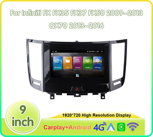 Krando 10.25 ''Android 14 <span class=keywords><strong>autoradio</strong></span> pour Infiniti FX FX35 FX37 FX50 QX70 2013-2016 unité principale sans fil CarPlay Navigation GPS - Product Image 2