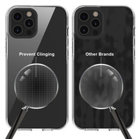 Étui de téléphone transparent fin 2 en 1 à double couche, protection intégrale contre les chocs, compatible avec iPhone 14 Plus 13