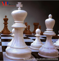 Service de moulage sur mesure pour jeu d'échecs géant en plastique d'extérieur, moulage par injection plastique Yunpeng YP multi-cavités poli